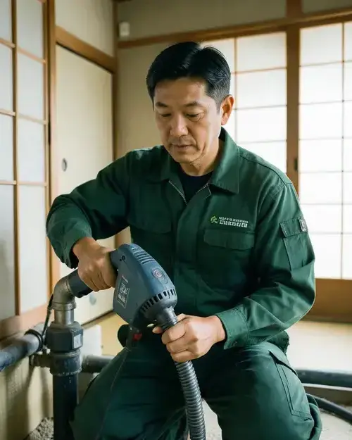 修理作業